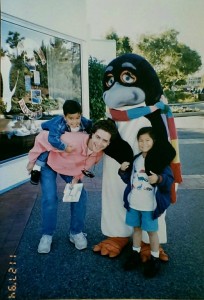 Fun with Uncle Greg at Sea World    